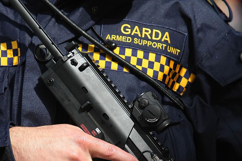 Garda Armed Support Unit. Photo: PA